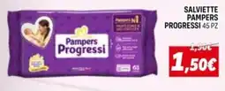 Orizzonte Salviette pampers progressi offerta