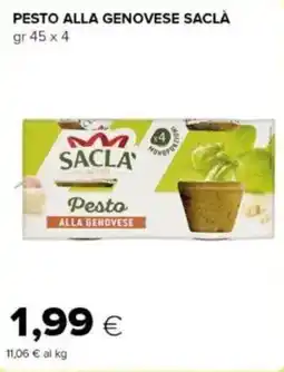 Oasi Pesto alla genovese SACLÀ offerta