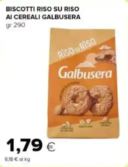 Oasi Biscotti riso su riso ai cereali GALBUSERA offerta