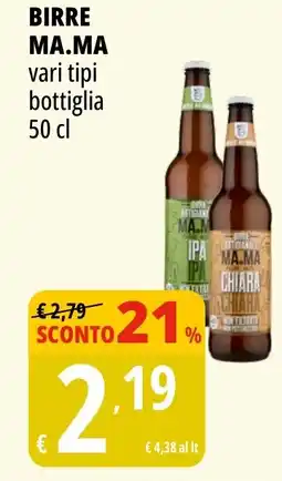 Tigros Birre MA.MA offerta