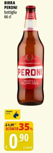 Tigros Birra PERONI offerta