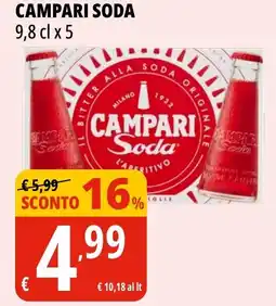 Tigros Campari soda offerta