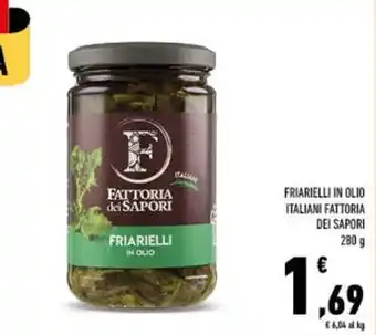 Friarielli in olio italiani fattoria dei sapori