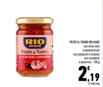 Pesto al tonno rio mare