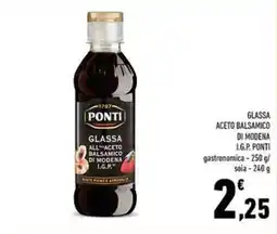 Conad Glassa aceto balsamico di modena lg.p. ponti offerta