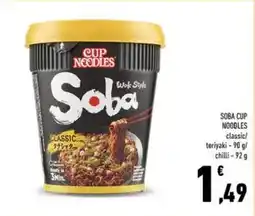 Conad Soba cup noodles offerta