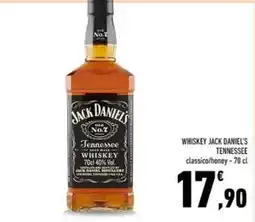Conad Whiskey jack daniel's tennessee offerta