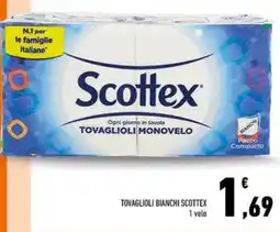 Conad Tovaglioli bianchi scottex offerta