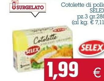 Emi Supermercati Cotolette di pollo offerta