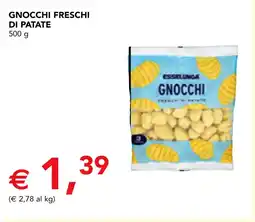 Esselunga Esselunga gnocchi freschi di patate offerta