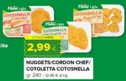 Oasi Nuggets/cordon chef/ cotoletta cotosnella Fileni offerta
