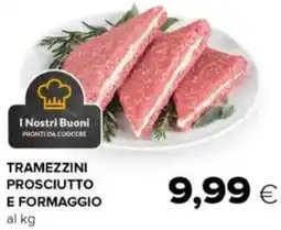 Oasi Tramezzini prosciutto e formaggio offerta
