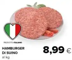 Oasi Hamburger di suino offerta