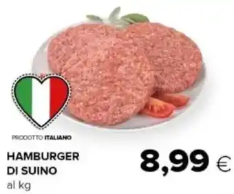 Oasi Hamburger di suino offerta