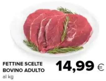 Oasi Fettine scelte bovino adulto offerta