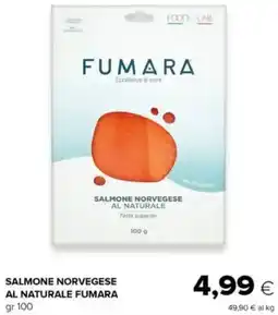 Oasi Salmone norvegese al naturale FUMARA offerta