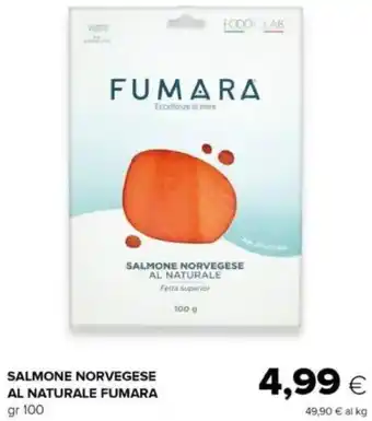 Oasi Salmone norvegese al naturale FUMARA offerta