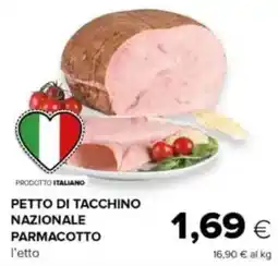 Oasi Petto di tacchino nazionale parmacotto offerta