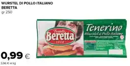 Oasi Wurstel di pollo italiano BERETTA offerta