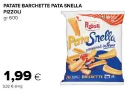 Oasi Patate barchette pata snella PIZZOLI offerta