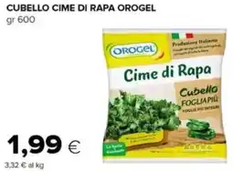 Oasi Cubello cime di rapa OROGEL offerta