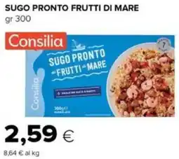 Oasi Sugo pronto frutti di mare Consilia offerta