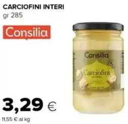 Oasi Carciofini interi Consilia offerta