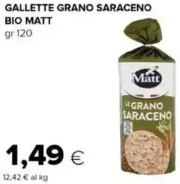Oasi Gallette grano saraceno bio MATT offerta