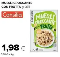 Oasi Muesli croccante con frutta Consilia offerta
