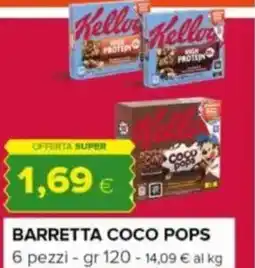 Oasi Barretta coco pops Kellogg offerta