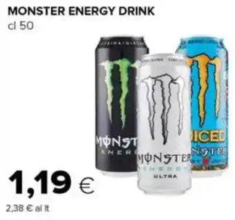 Oasi Monster energy drink offerta