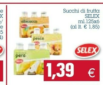 Emi Supermercati Succhi di frutta offerta