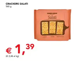 Esselunga Esselunga crackers salati offerta