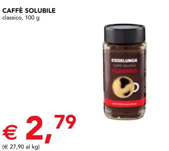 Esselunga caffè solubile classico