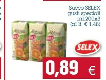 Emi Supermercati Succhi di frutta offerta