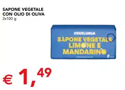 Esselunga Esselunga sapone vegetale con olio di oliva offerta