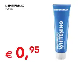Esselunga Esselunga dentifricio offerta