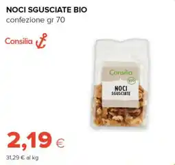 Tigre Noci sgusciate bio Consilia offerta