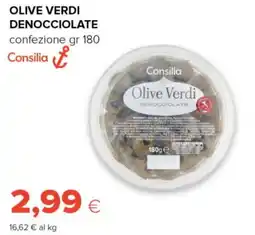 Tigre Olive verdi denocciolate Consilia offerta