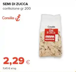 Tigre Semi di zucca Consilia offerta