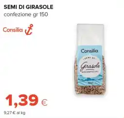 Tigre Semi di girasole Consilia offerta