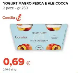 Tigre Yogurt magro pesca e albicocca Consilia offerta