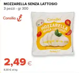 Tigre Mozzarella senza lattosio offerta