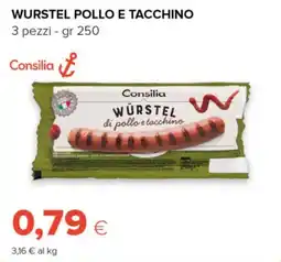 Tigre Wurstel pollo e tacchino Consilia offerta