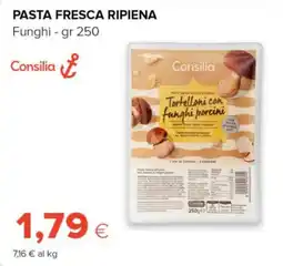 Tigre Pasta fresca ripiena funghi Consilia offerta