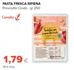 Tigre Pasta fresca ripiena prosciutto crudo Consilia offerta