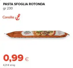Tigre Pasta sfoglia rotonda Consilia offerta