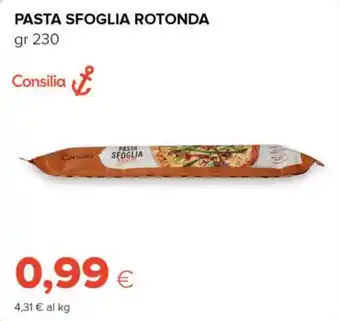 Tigre Pasta sfoglia rotonda Consilia offerta