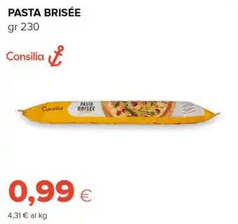 Tigre Pasta brisée Consilia offerta