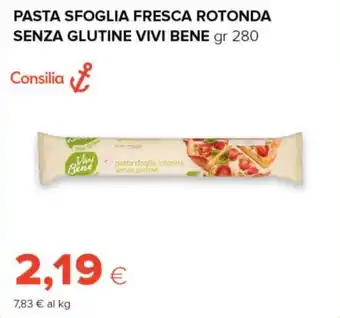 Pasta sfoglia fresca rotonda senza glutine vivi bene Consilia